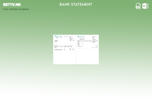 Модерен стил Шаблон за страници за збор на банката на граѓаните на САД